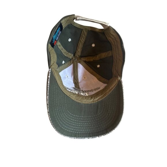 Rooster Booster PF Embroidered Green Baseball Cap Adjustable - Picture 5 of 6